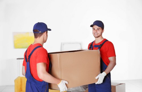Man and van moving service in Crystal Palace near residential streets