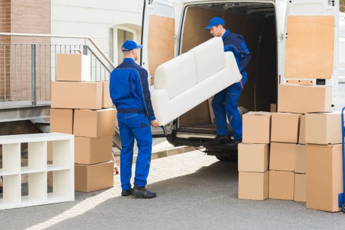 Professional moving van service for Crystal Palace relocations