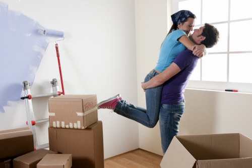 Removal van supporting a local move in Crystal Palace