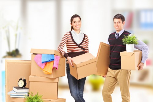 Professional movers handling flat removals in Crystal Palace