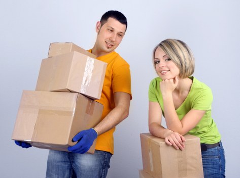 Local moving van ready for a home or office relocation in Crystal Palace