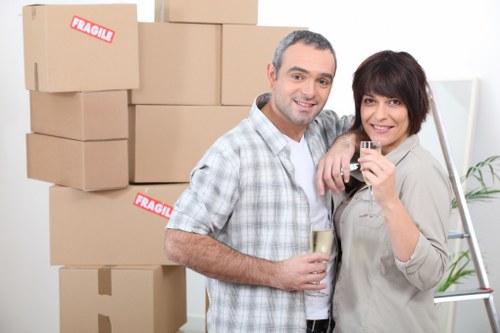 Commercial removals support for a local Crystal Palace business